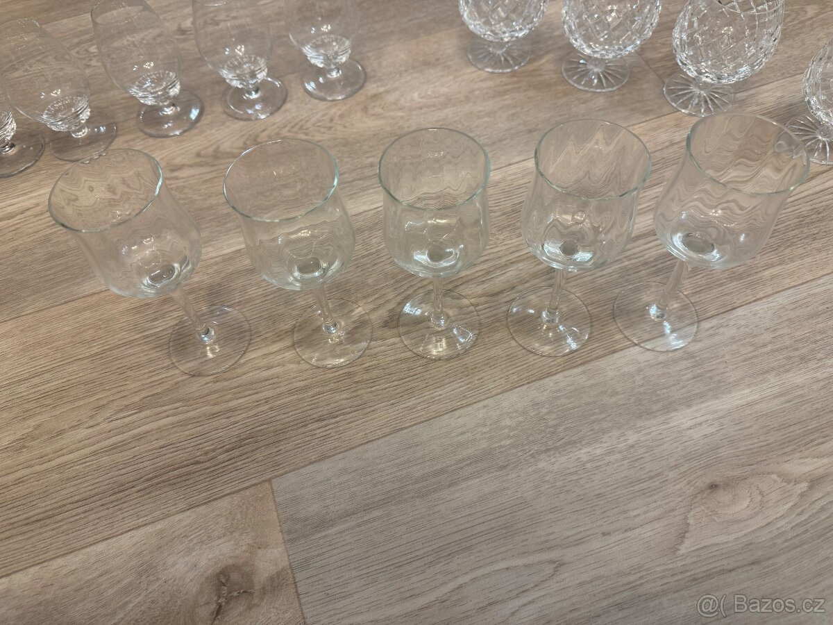 Retro sklenice na likéry - 2