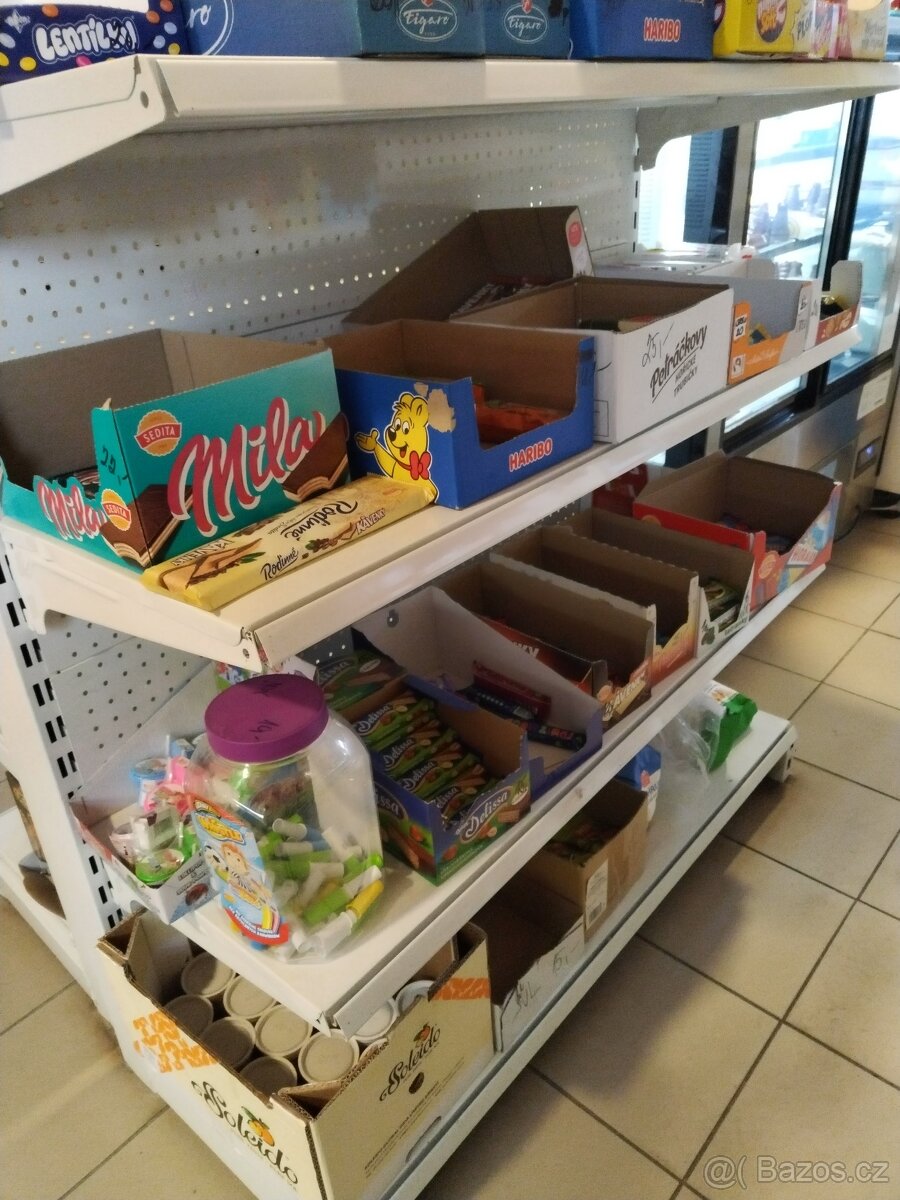 Prodejní regály gondola - 2