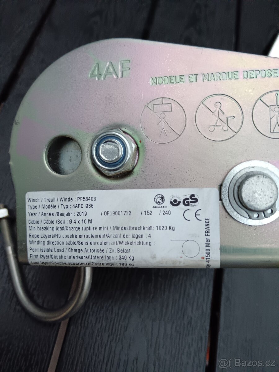 Goliath brzdový naviják - 2