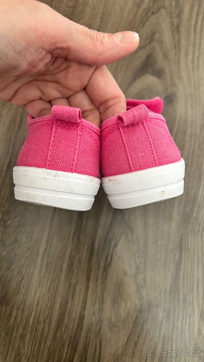 Dětské plátěné tenisky vel 23 - 2