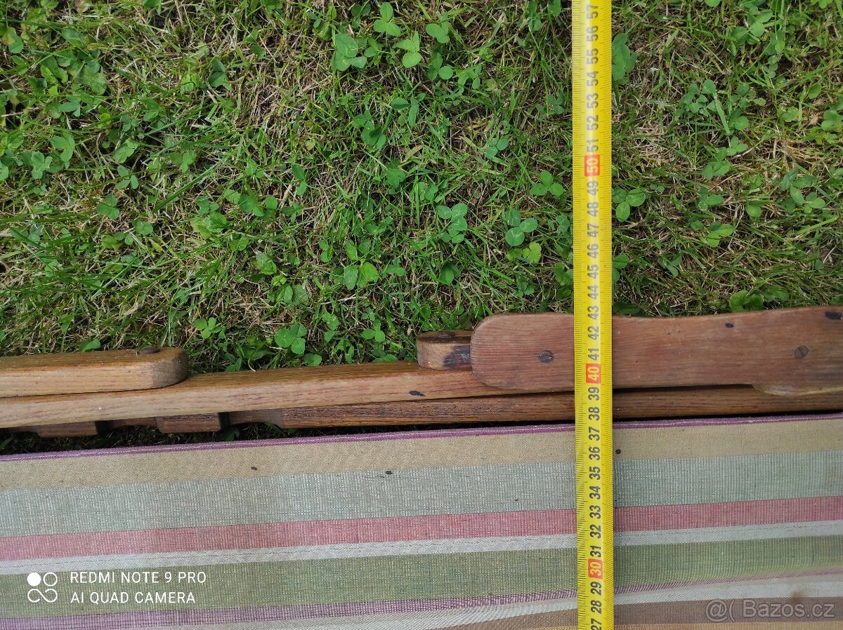 Dětské plážové lehátko , retro - 2