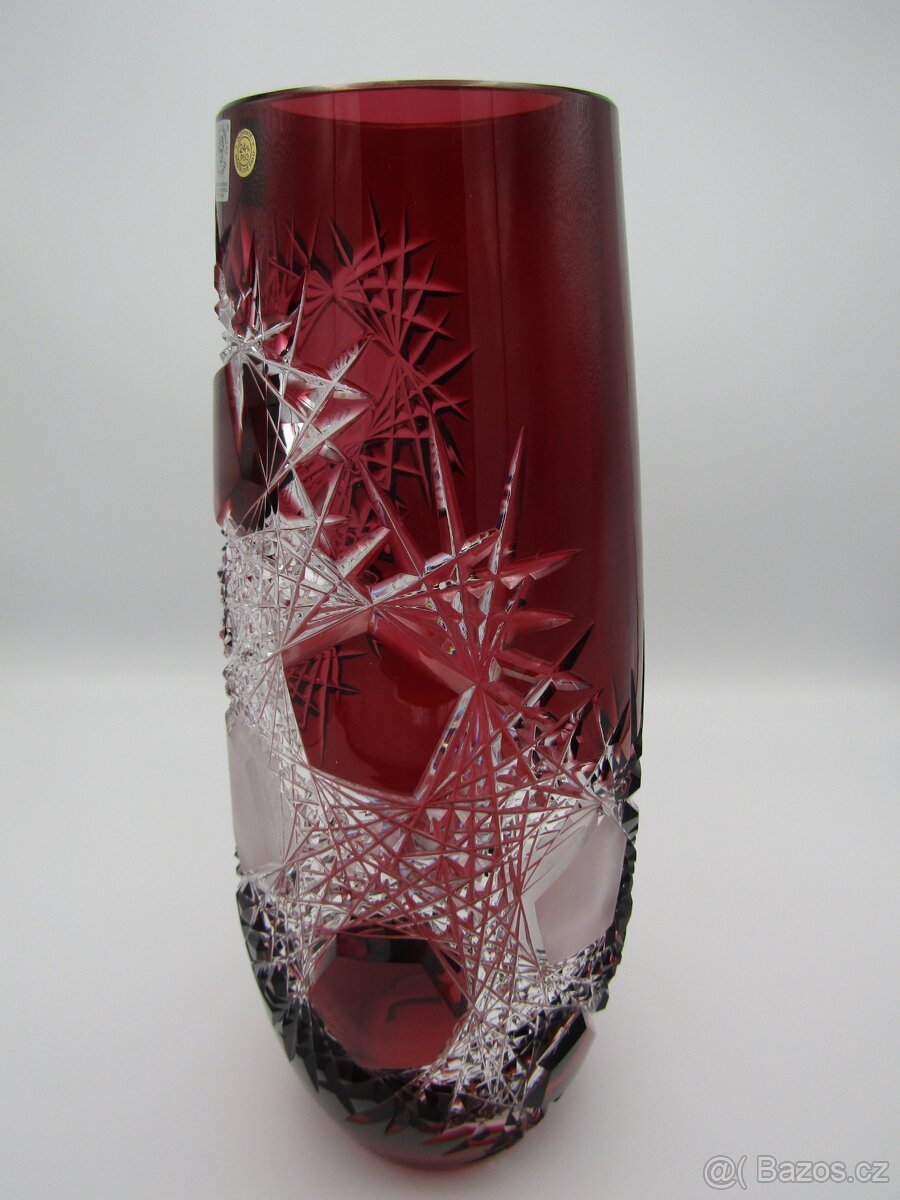 vázy barevný křišťál frost - 2