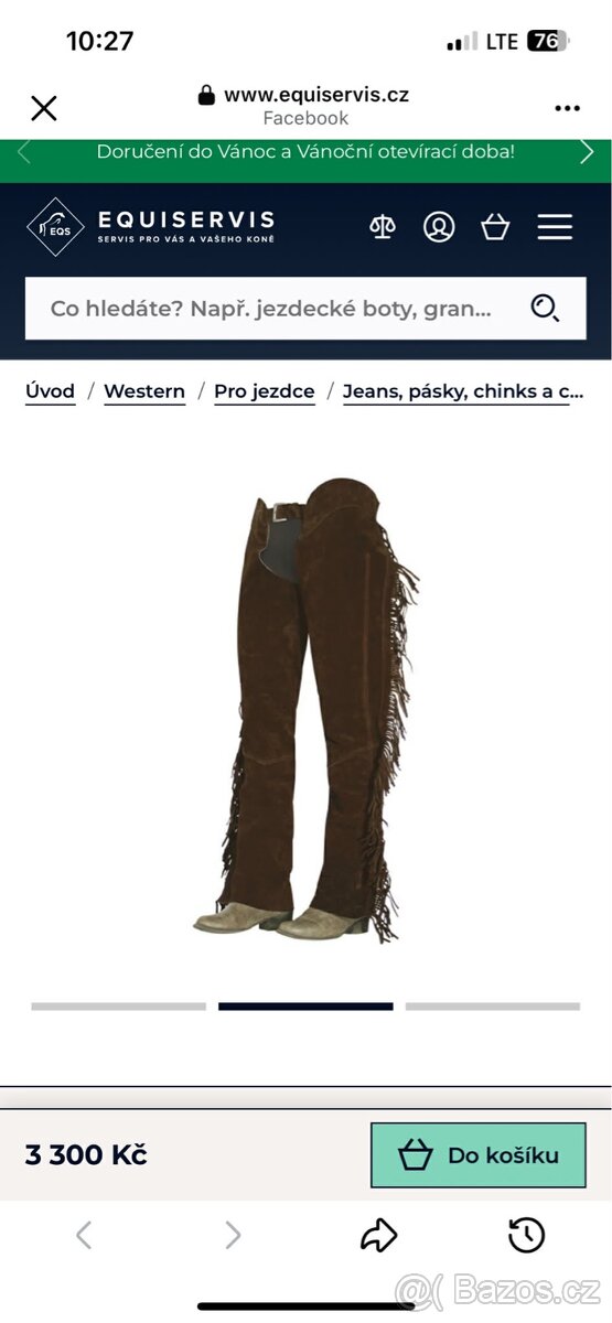 Westernové chapsy - 2