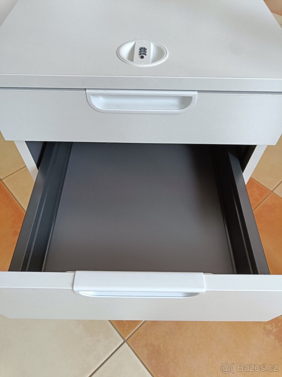 2x kontejner zásuvkový bílý Ikea Galant - 2