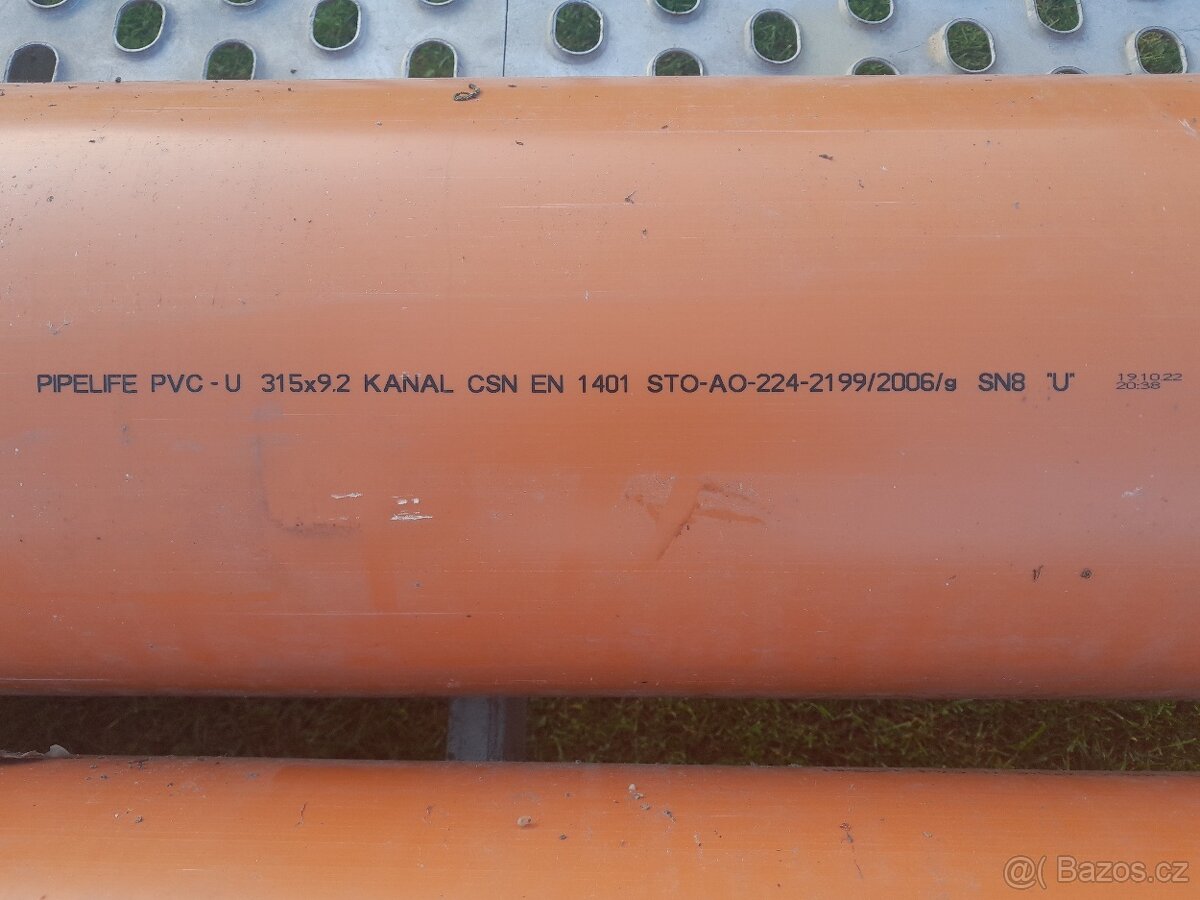 Kg roury 315x9,2x6m - 2