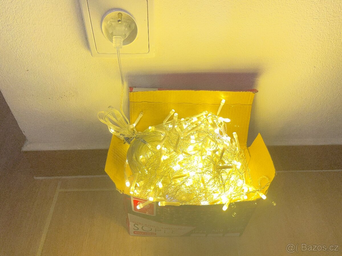 Prodám NOVÉ vánoční LED osvětlení – 22,5 m - 2
