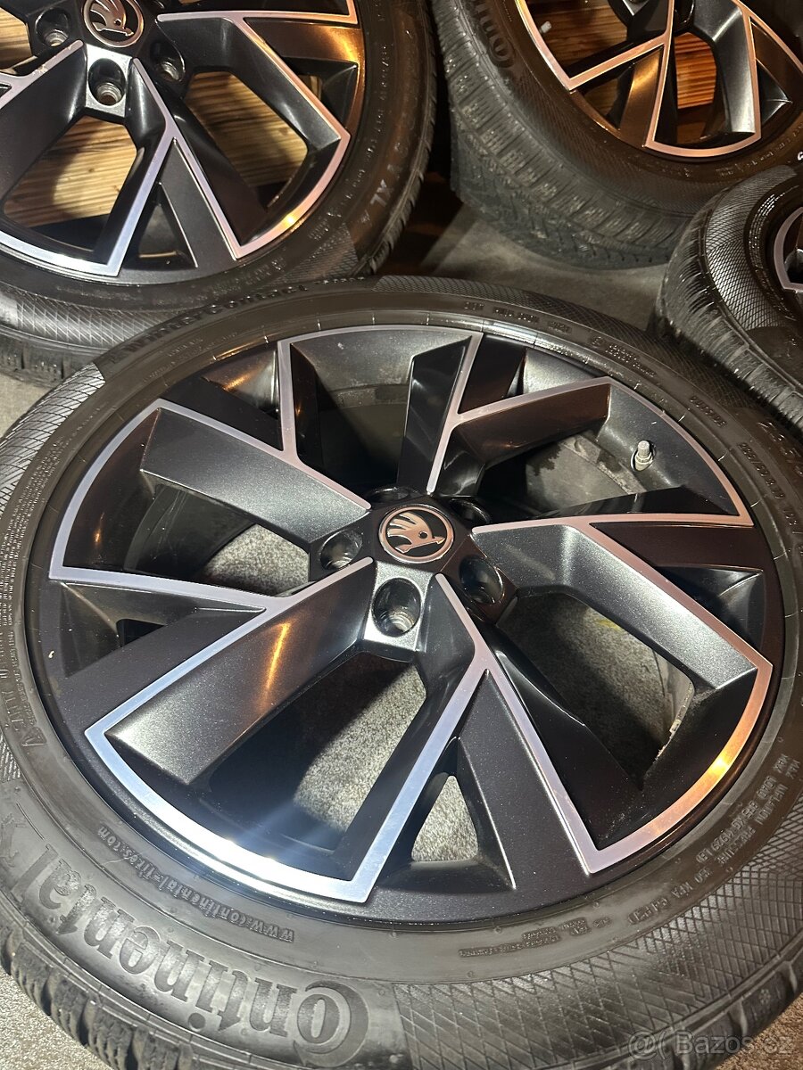 ALU Kola ŠKODA 5x112 R19 TRIGLAV Zimní Pneu 235/50/19 - 2