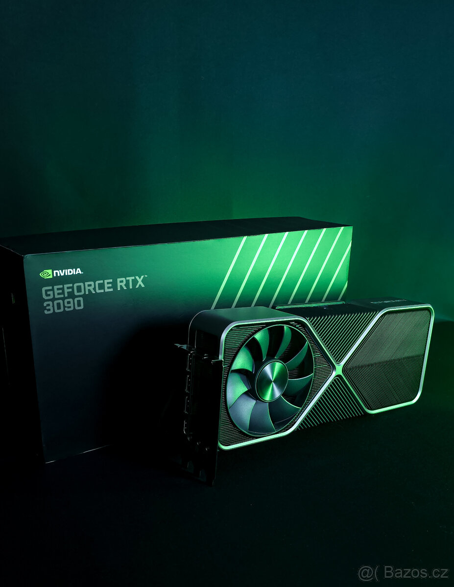 Nvidia RTX 3090 FE Founders Edition 24GB VRAM - Stav: A+++ - 2