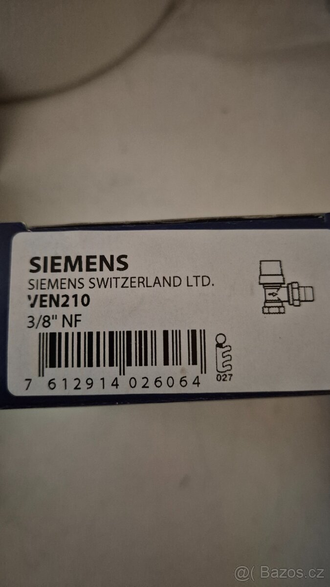 Ventily radiátorů SIEMENS 3ks - 2