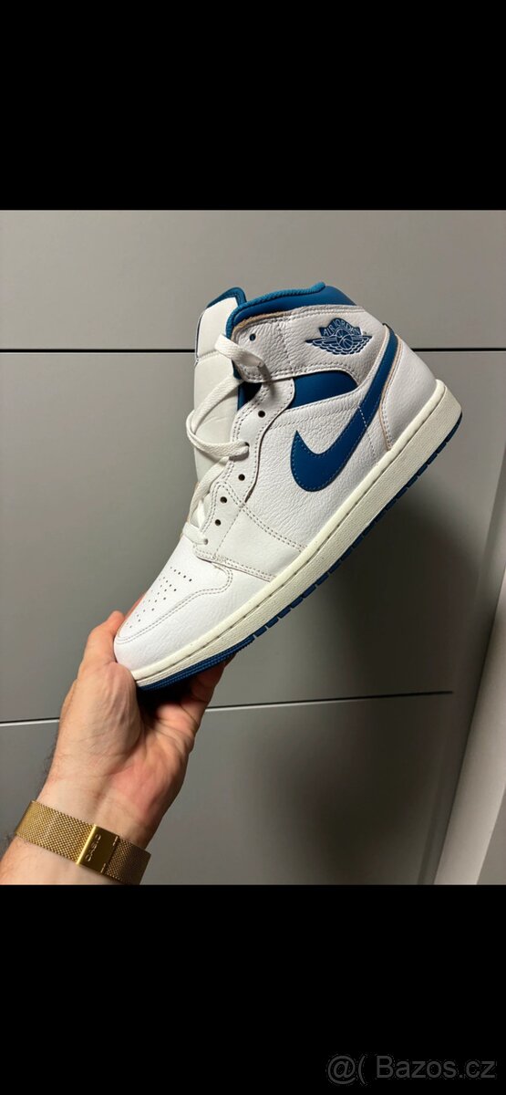 Jordan 1 Mid, vel. 44.5 - 2