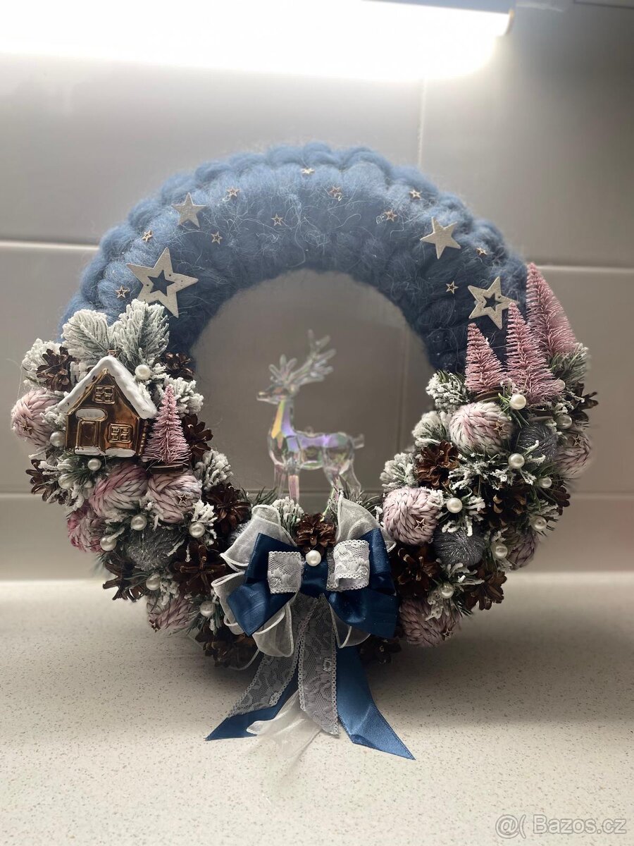 Vánoční věnec. Adventní věnec - 2