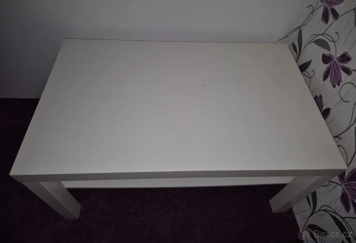 Ikea konferenční stolek barva bílá, použitý - 2