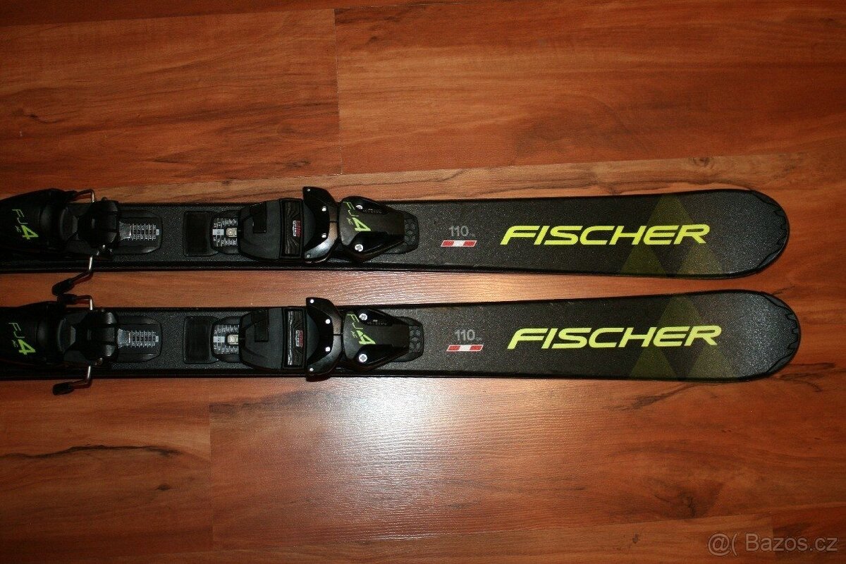 lyže Fischer race 110 cm , lyžaky - 2