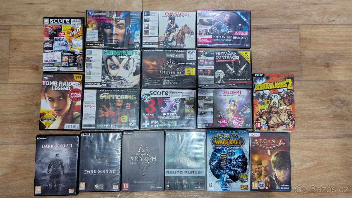 LEVEL, GAMESTAR, SCORE CD, DVD Hry MIX - 2