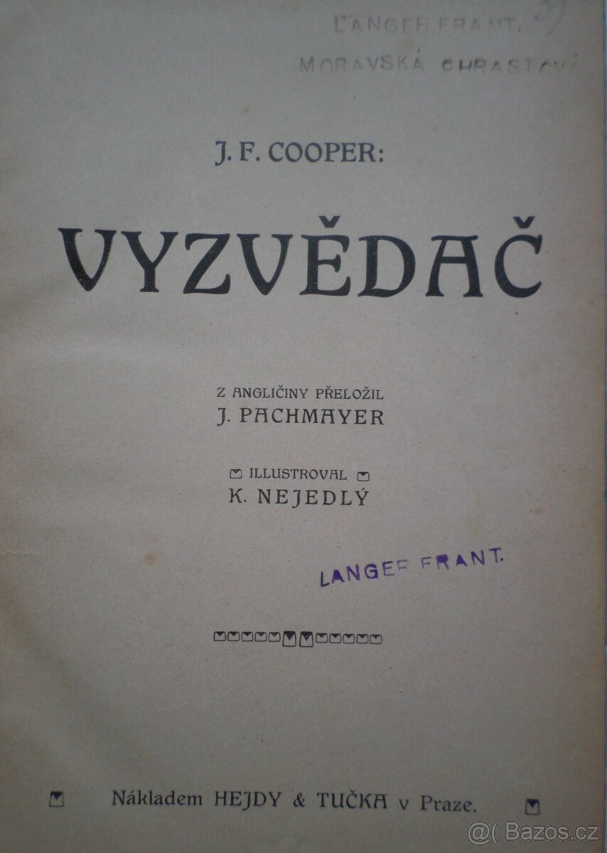 Vyzvědač - 1909 - 2