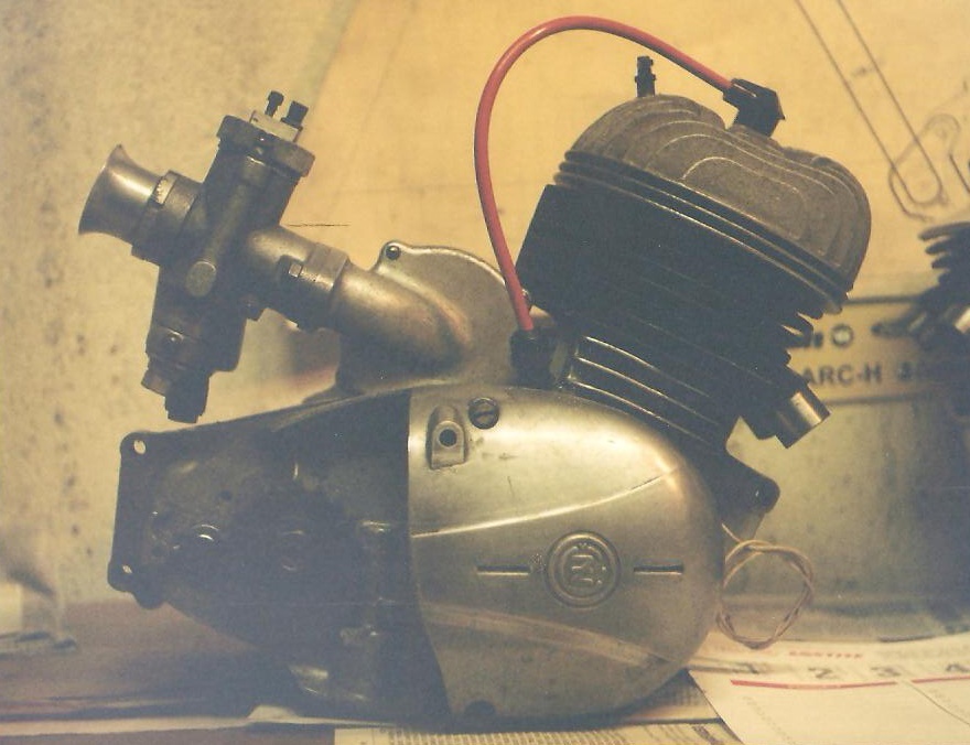 Závodní motor čz - 2