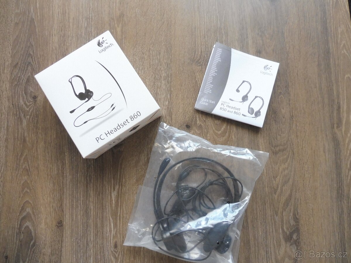 Sluchátka Logitech PC Headset 860 - 2