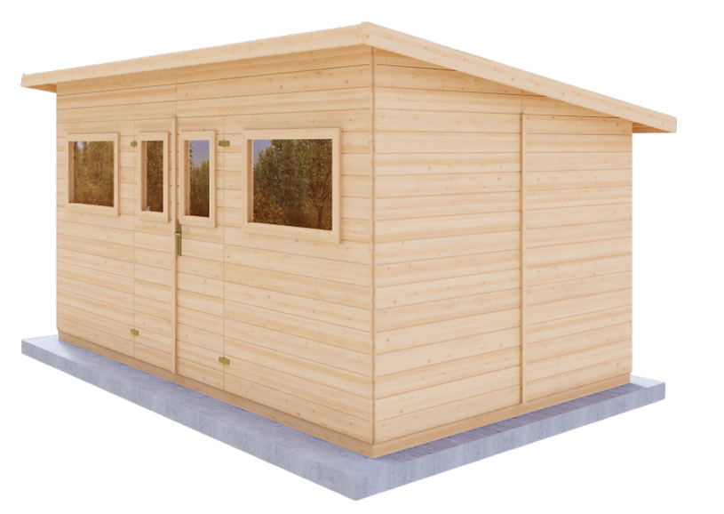 Dřevěný zahradní domek Brusel - 2