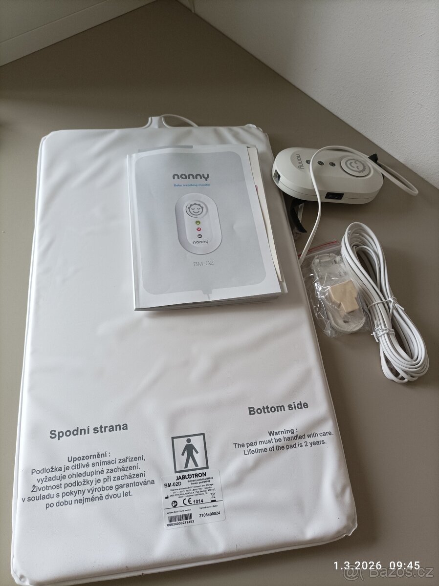 Monitor dechu Jablotron Nanny BM-02 - 2