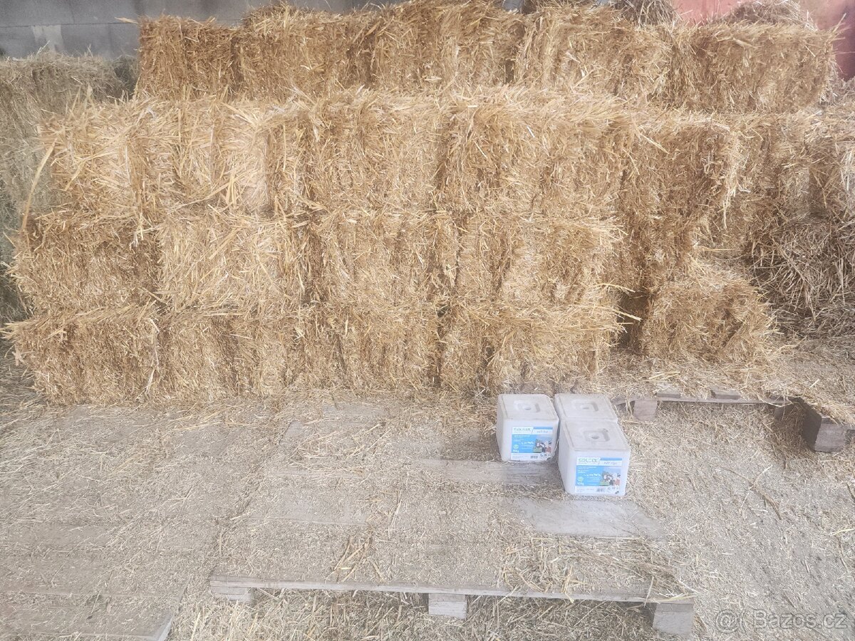 Seno malé balíky - 2