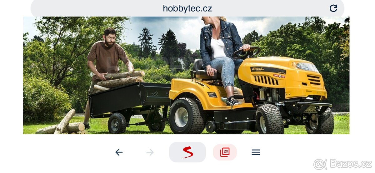 Traktůrek Rivall - 2