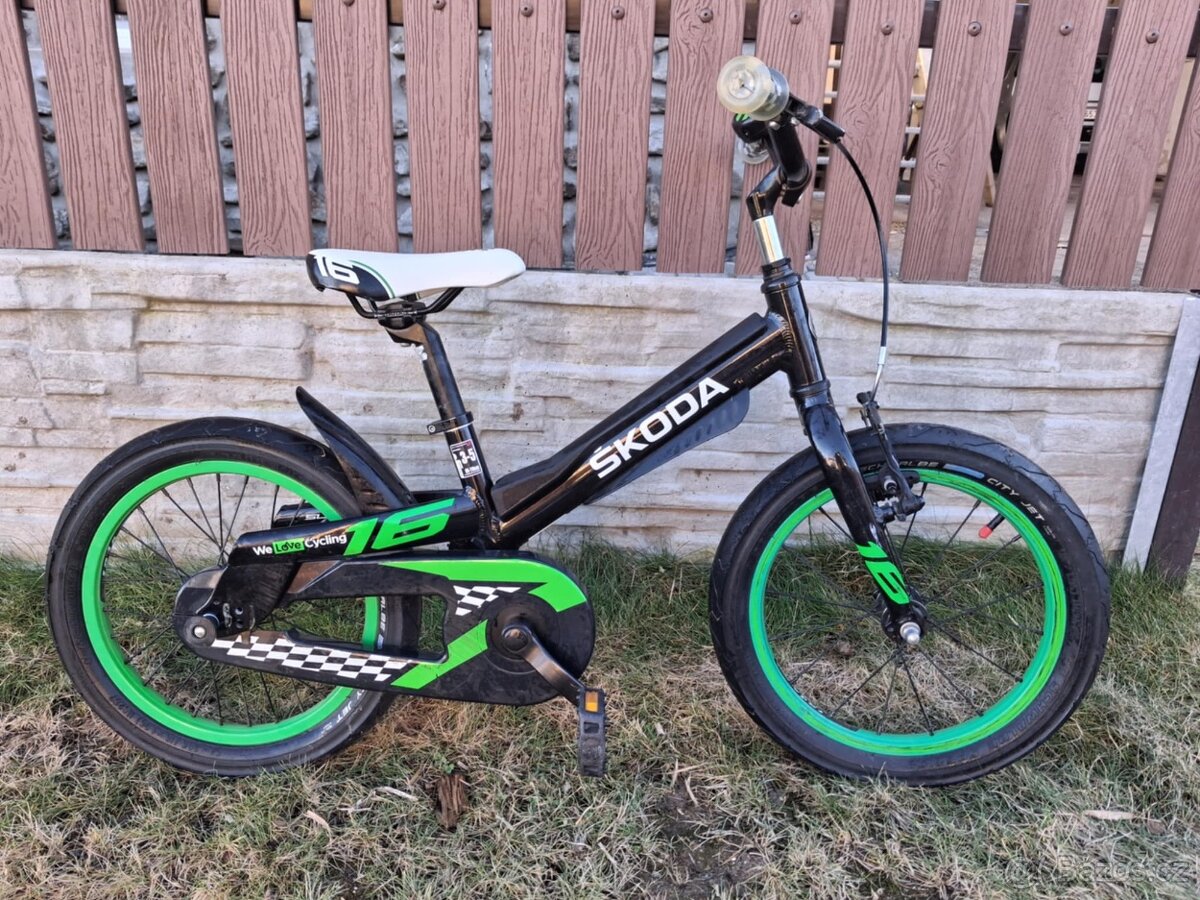 DĚTSKÉ KOLO ŠKODA velikost 16 - 2