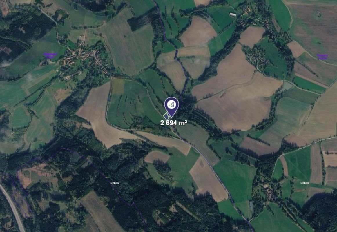 Prodej podílu 3/4 pole 2 021 m², Divišov - 2