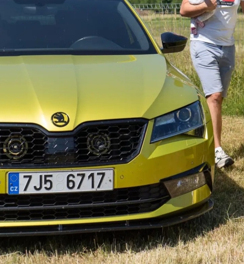 SKODA SUPERB 3 SPOJLER PREDNÉHO NÁRAZNÍKU - 2
