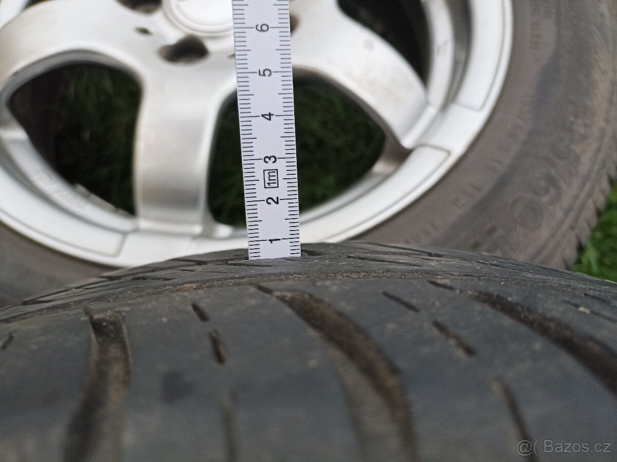 Lité kola komplet letní, 185/60 R14 na VW Polo, Fabia - 2