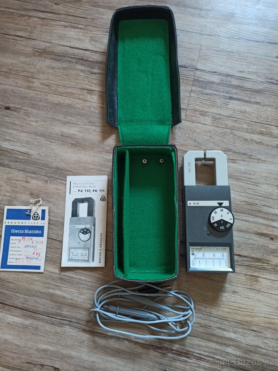 Měřící přístroj, PK 110 Metra Blansko - 2
