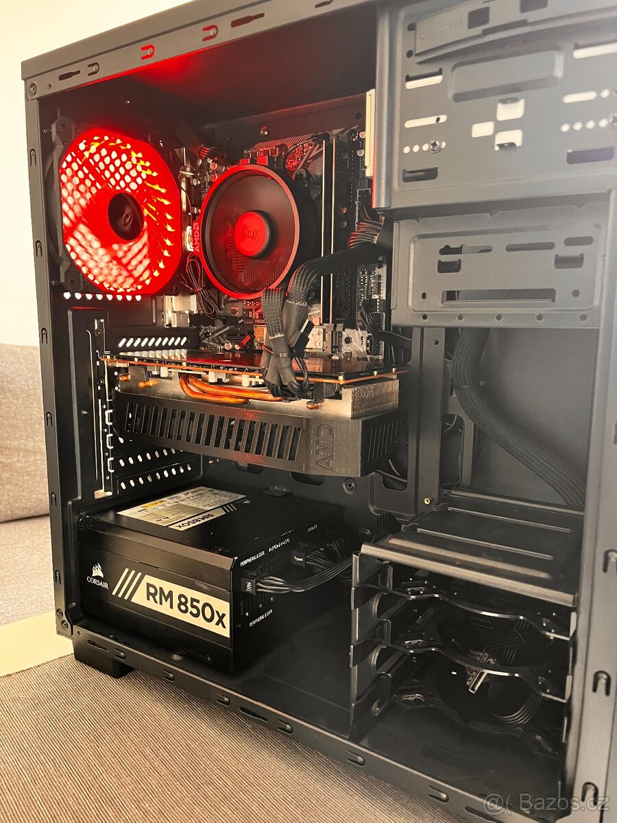 Herní PC - RX 5700XT + Ryzen 3100 +16GB DDR4 - 2