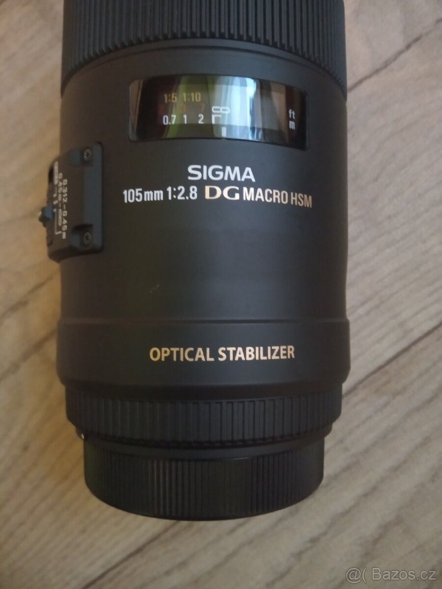Objektiv Sigma 105 mm 1:2,8 DG Macro - 2