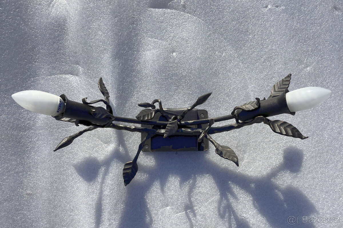 VÝPRODEJ - kované stropní / nástšnné světlo - 2