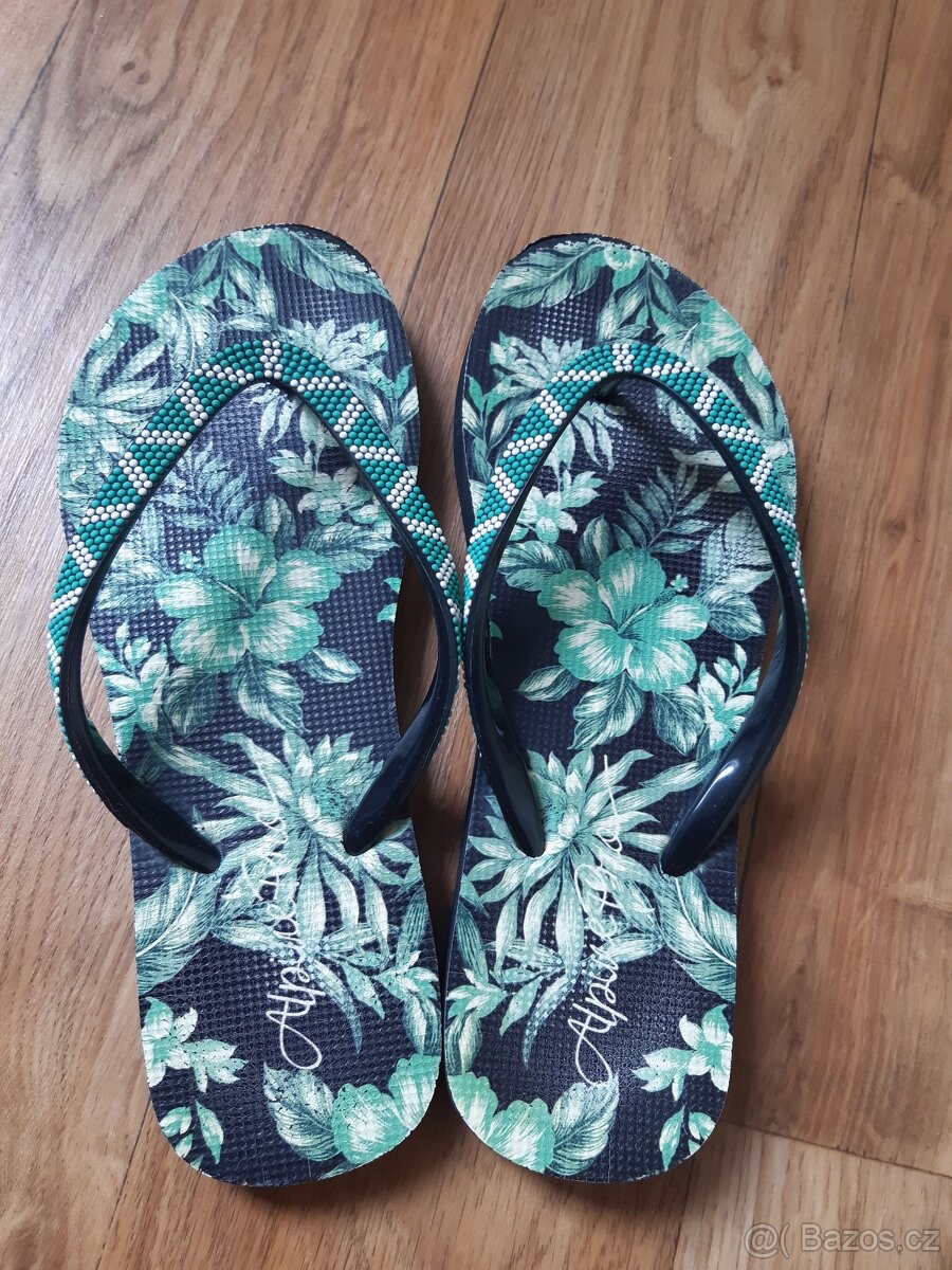 kožené sandále Lasocki vel. 36 + žabky zdarma - 2