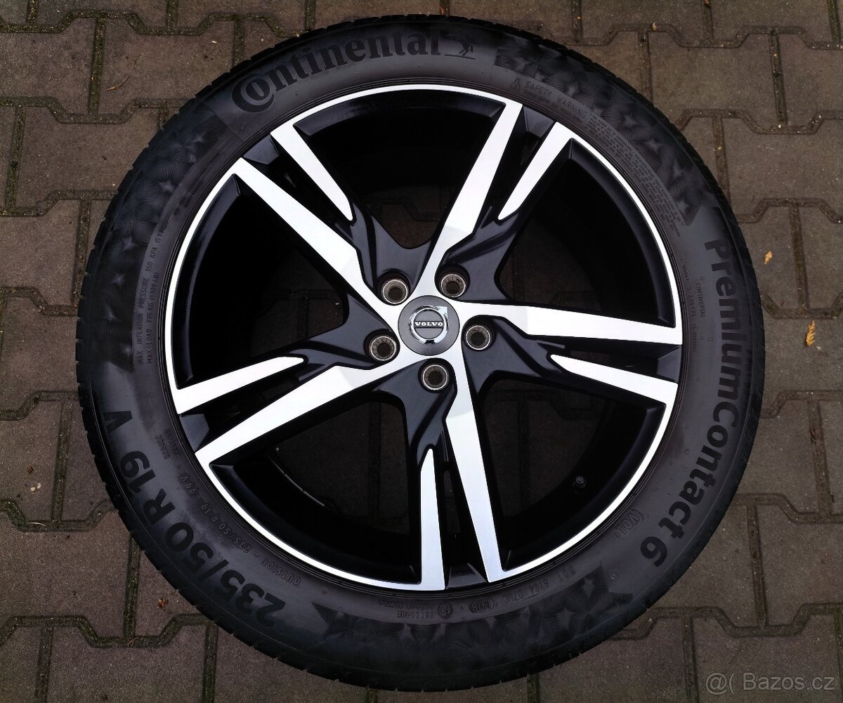 Alu kola originál Volvo XC40, XC60, V90 CC 5x108 R19 - 2