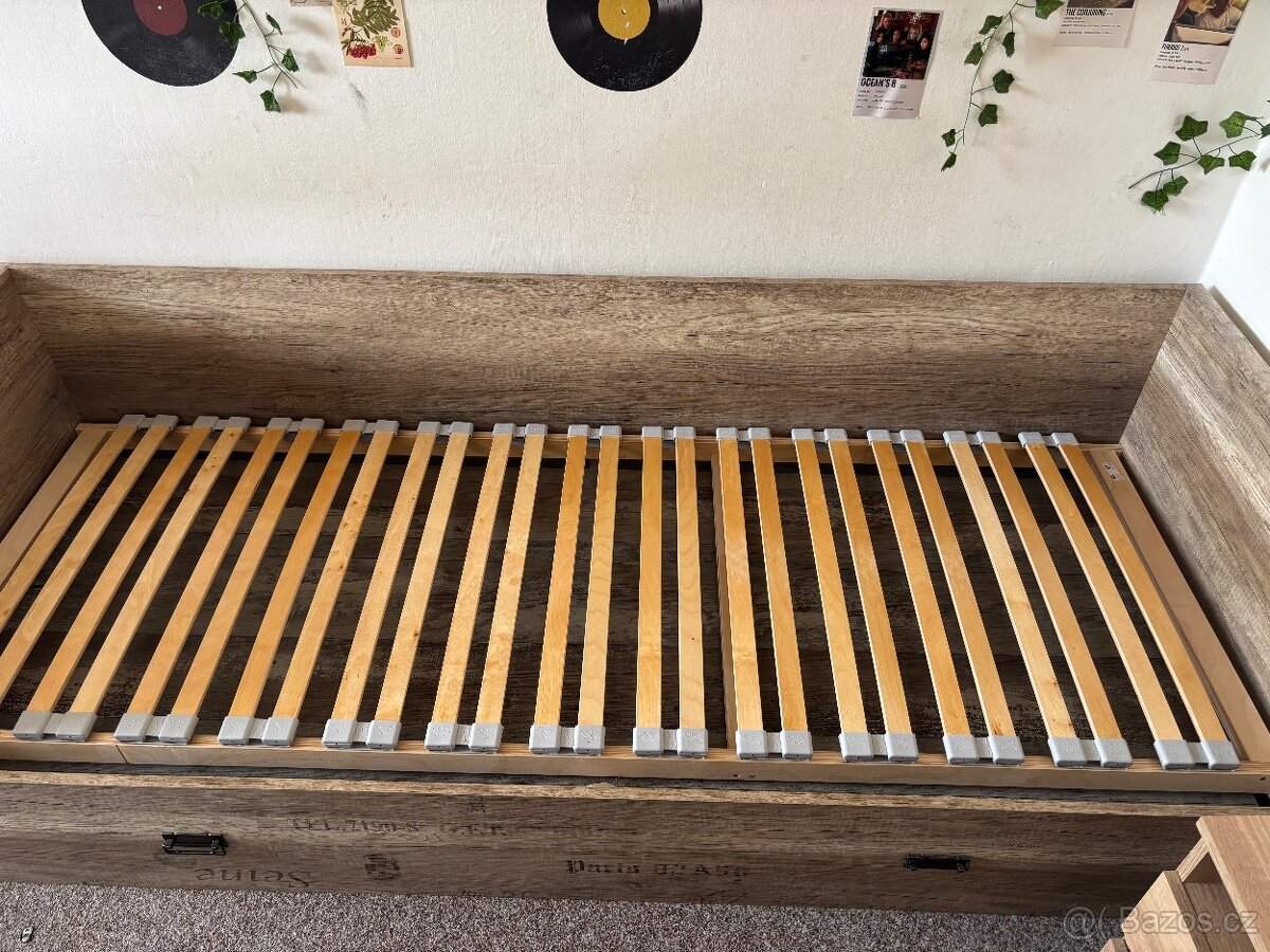 Rozkládací postel 200x80 - 2