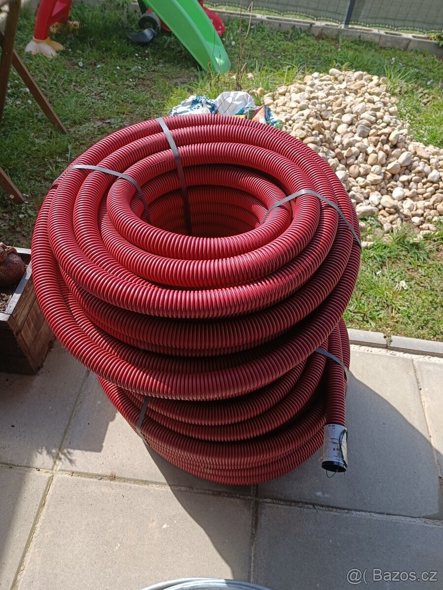 Chránička kabelu korugovaná ohebná 50 m - 2