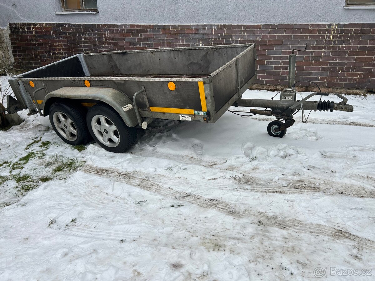 Bržděný přívěsný vozík Barthau Knott - 2