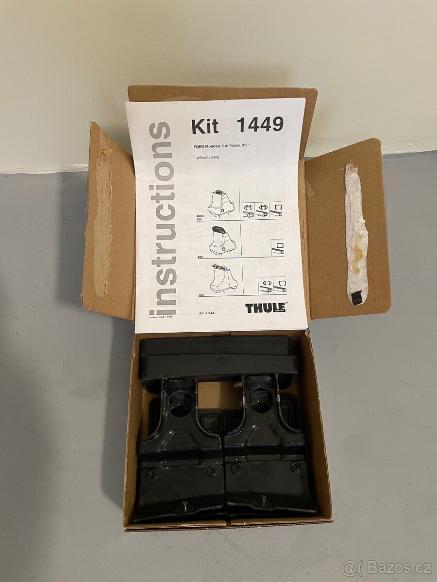 Střešní nosiče / příčníky Thule / KIT - 2