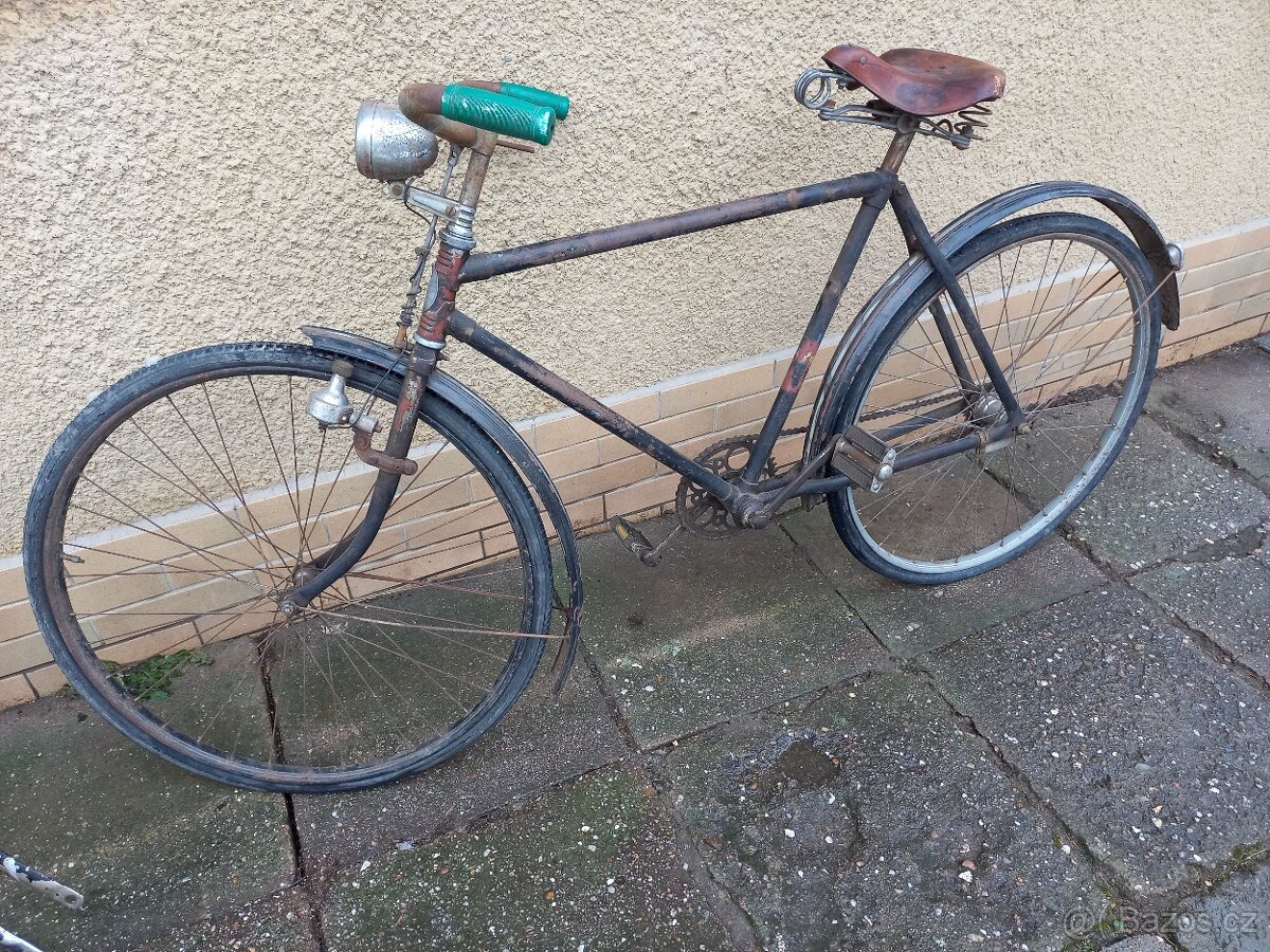 Historické kolo a díly - 2