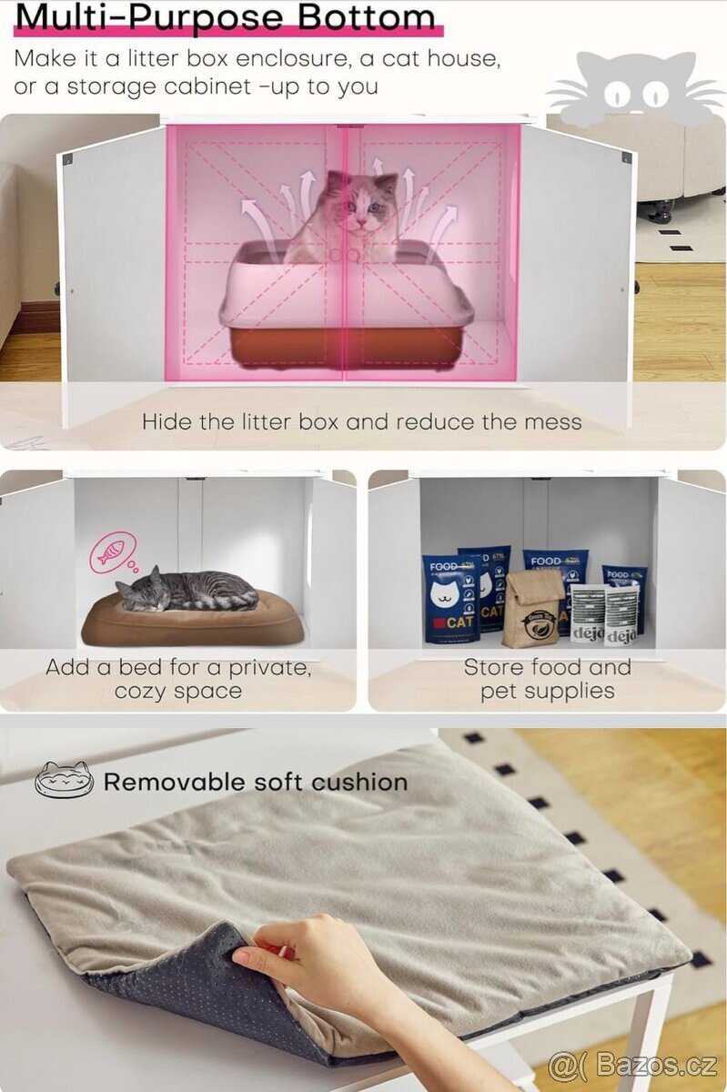 Nový mul6 domek pro kočky - 2