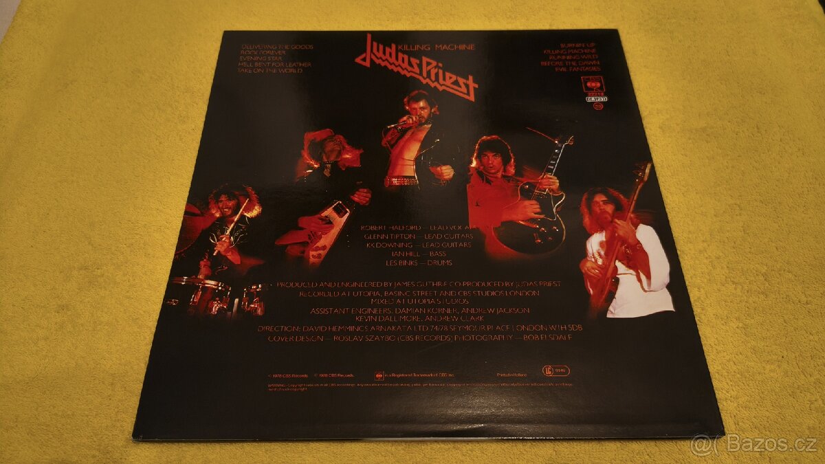 LP Judas Priest - killing machine - 2