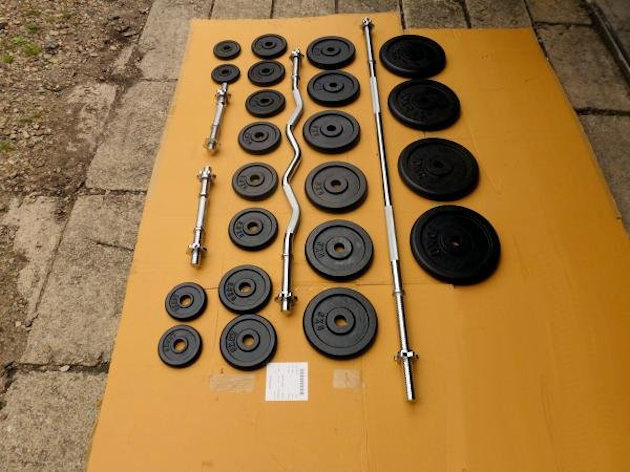 Sada činek 116kg (NOVÁ) - 2