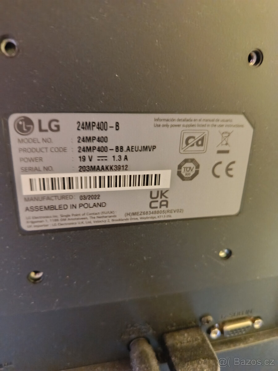 2x monitor LG - 2