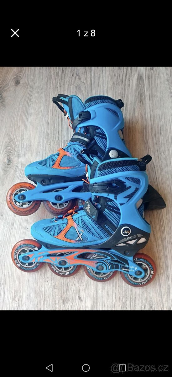 Inline brusle K2 VO2 90 PRO M vel. 40,5 - 2