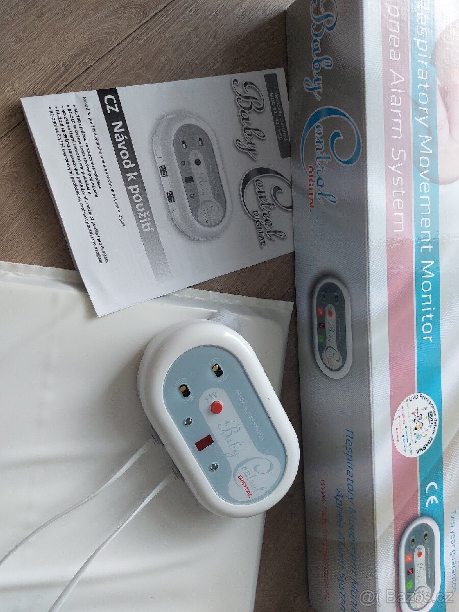 Monitor dechu s 2 senzorovými podložkami,Baby control - 2