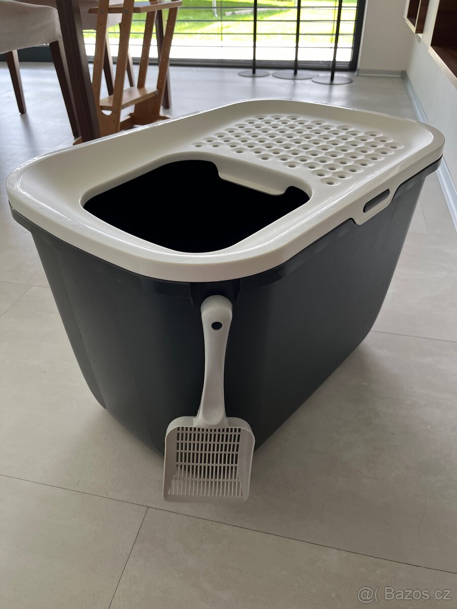 Kočičí záchod, lopatka, škrabadlo, kočkolit - 2