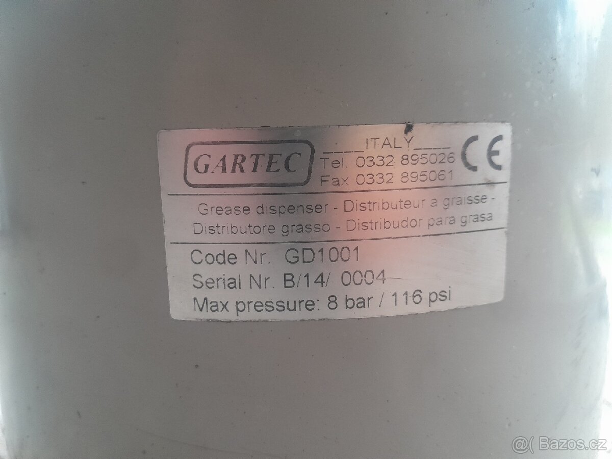 Pneumatický mazaci lis - 2