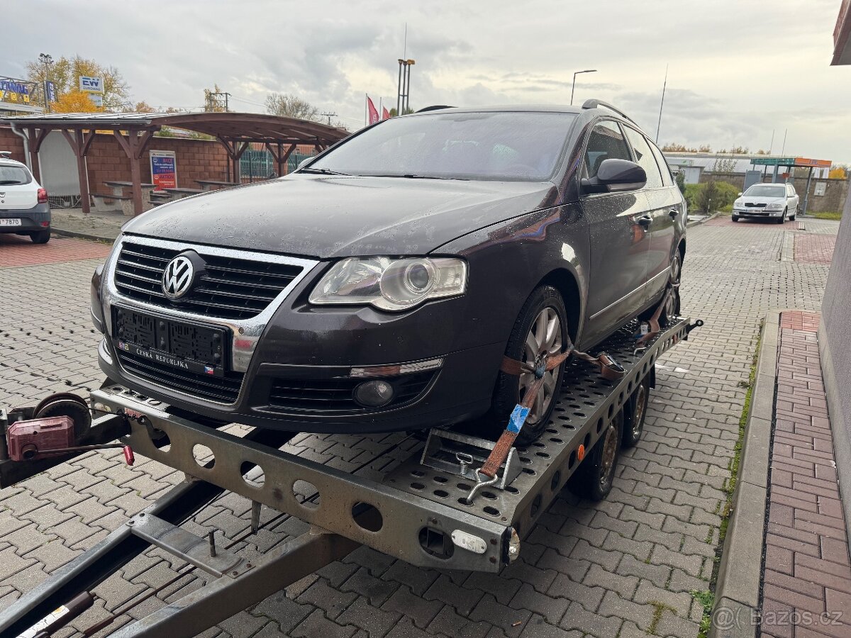 vw passat b6 variant 2.0tdi 103 kw BMP dsg pouze dily - 2