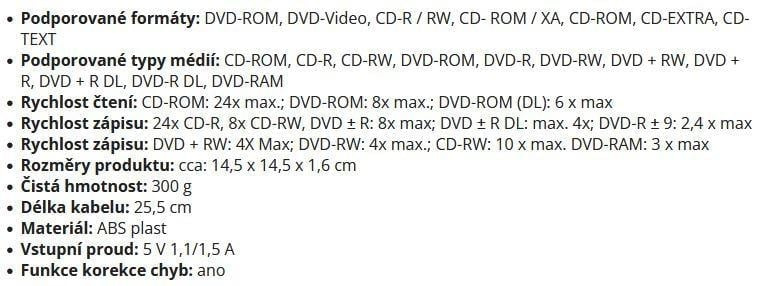 Externí USB 3.0 DVD vypalovačka QDSYLQ CB31005 - 2